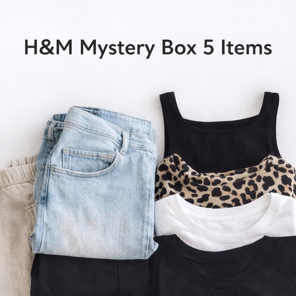 H&M Other - 🔥 H&M Mystery Box Resells 5 Items Random Sizes EUC M L S Inventory Wholesale